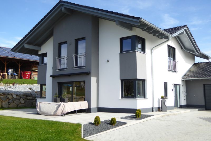 Einfamilienhaus Aussenputz